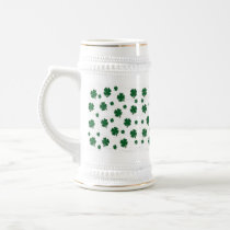 Shamrock Snowflake Stein mugs