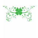 Shamrock Spaghetti Tank Top shirt