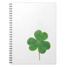 Shamrock Spiral Note Book