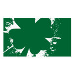 Shamrock Splatter business cards