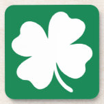 Shamrock  St Patricks Day Ireland Beverage Coasters