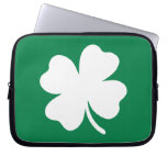 Shamrock  St Patricks Day Ireland Laptop Computer Sleeves