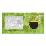 Shamrock St. Patrick's Day Photo Card