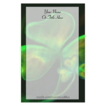 Shamrock Stationery by Customizables Shamrock Stationery