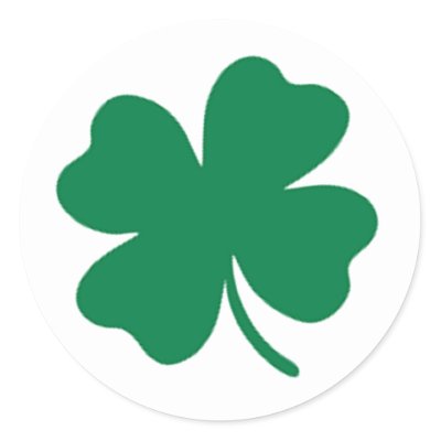 Shamrock Sticker