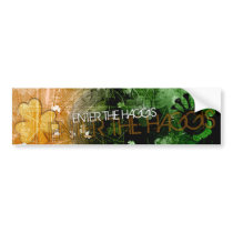 SHAMROCK STICKER BUMPER STICKERS
