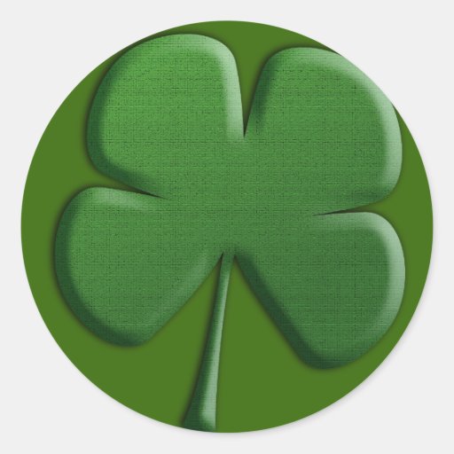 Shamrock Stickers | Zazzle