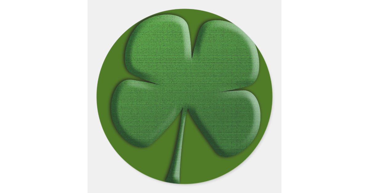 Shamrock Stickers | Zazzle
