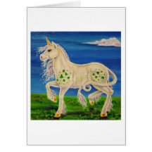 Shamrock the Irish Unicorn Cards