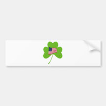 Shamrock-USA-2 Bumper Sticker