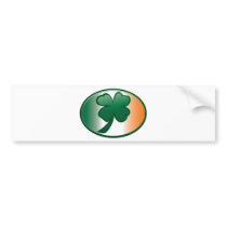 Shamrock v6 bumper sticker