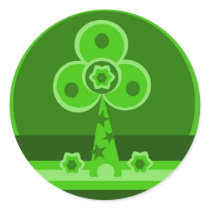 Shamrock Windmill Sticker by elledeegee Shamrock Windmill Sticker