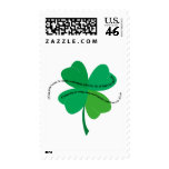 Shamrock with Irish Toast Stamp
