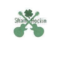 ladies shamrockin' tshirt