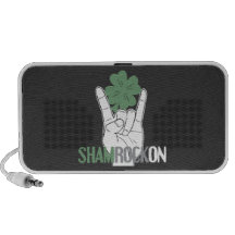 ShamRockOn Notebook Speaker