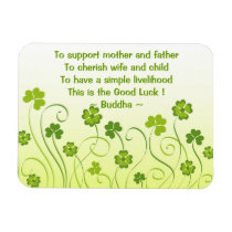 Shamrocks and clovers magnets