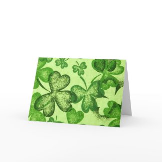 Shamrocks - Card card