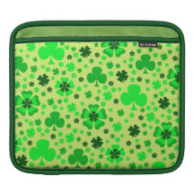 Shamrocks & Clover iPad Sleeve