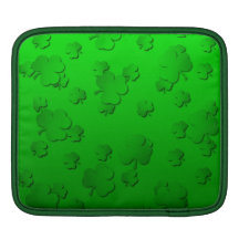 Shamrocks iPad Sleeves
