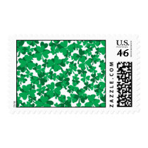 shamrocks, Ireland, Irish, proud to be Irish Postage
