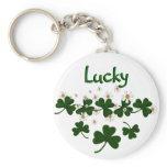 Shamrocks Keychain