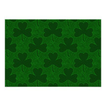 Shamrocks Personalized Invitation
