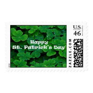Shamrocks stamp