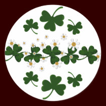 Shamrocks stickers