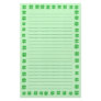 Shamrocks Trimmed in Gold, Lined Stationery