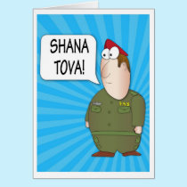 SHANA TOVA  Rosh hashana Greeting card cards