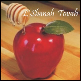 Shana Tova square Stamp stamp