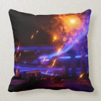 Shanghai at night pillows