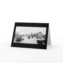 Shanghai, China Cotton Boats 1898 cards