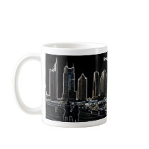 Shanghai China skyscraper panorama mug by 83mike83 Shanghai China skyscraper panorama mug