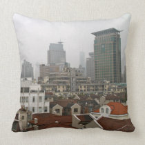 Shanghai City View pillows