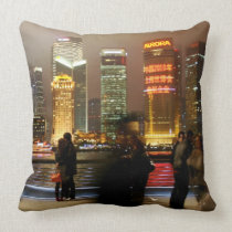 Shanghai City View pillows