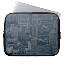 Shanghai Haze laptop sleeves