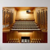 Shanghai pipe organ poster