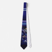 "Shanghai Skyway" Watercolor Art ties
