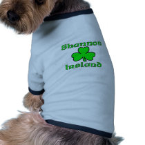 Shannon, Ireland Pet Tee Shirt