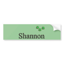 Shannon Irish bumper stickers