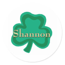Shannon Irish stickers