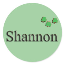 Shannon Irish stickers