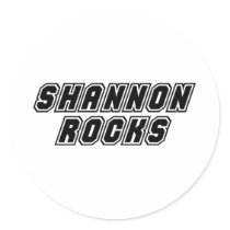Shannon Rocks stickers
