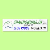 Shannondale.org Bumper Stcker w/ Logo bumper stickers