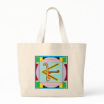 Shanti i.e. Peace: Karuna Reiki Healing Symbol Tote Bag
