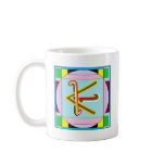Shanti i.e. Peace: Karuna Reiki Healing Symbol mugs