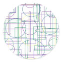 Shapely Maze Sticker