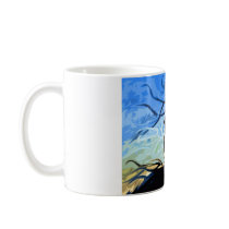 Shapes and colours of a girl mugs