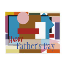 Shapes In colors postcards